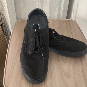 Vans Black Canvas Men's Sneakers